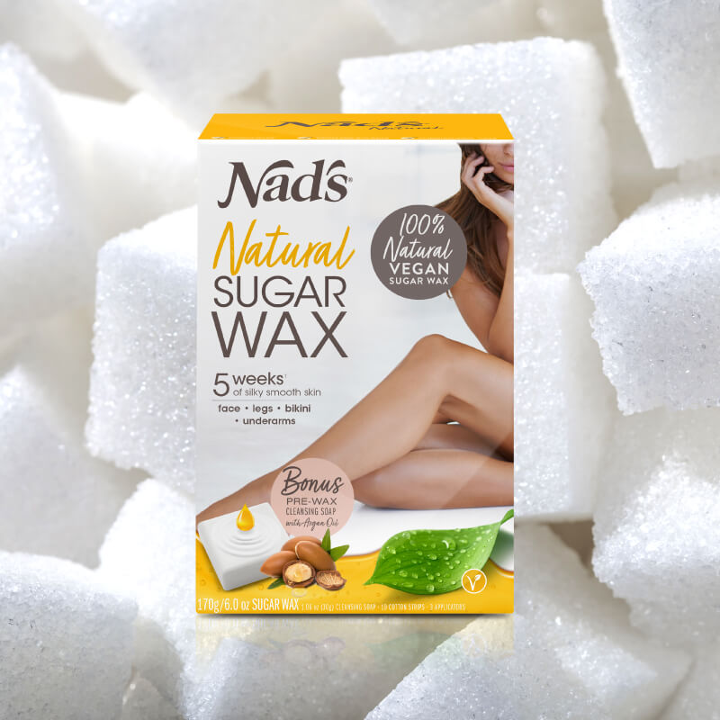 Sustainable Beauty: Eco-friendly Nad's Natural Hair Removal Sugar Wax | Earth Day